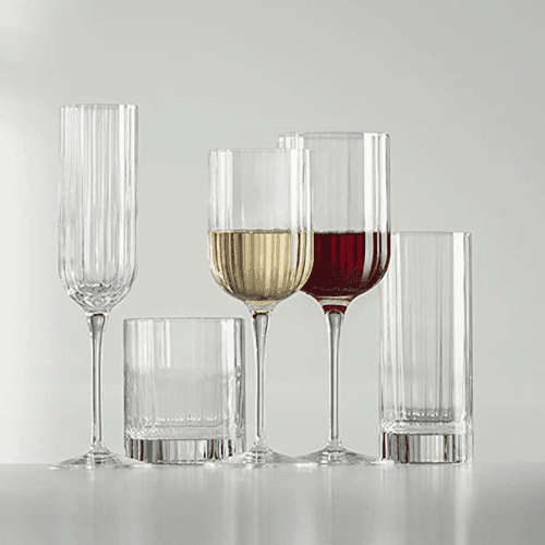 Image showing the Bach set of 4 white wine glasses, 280ml product.