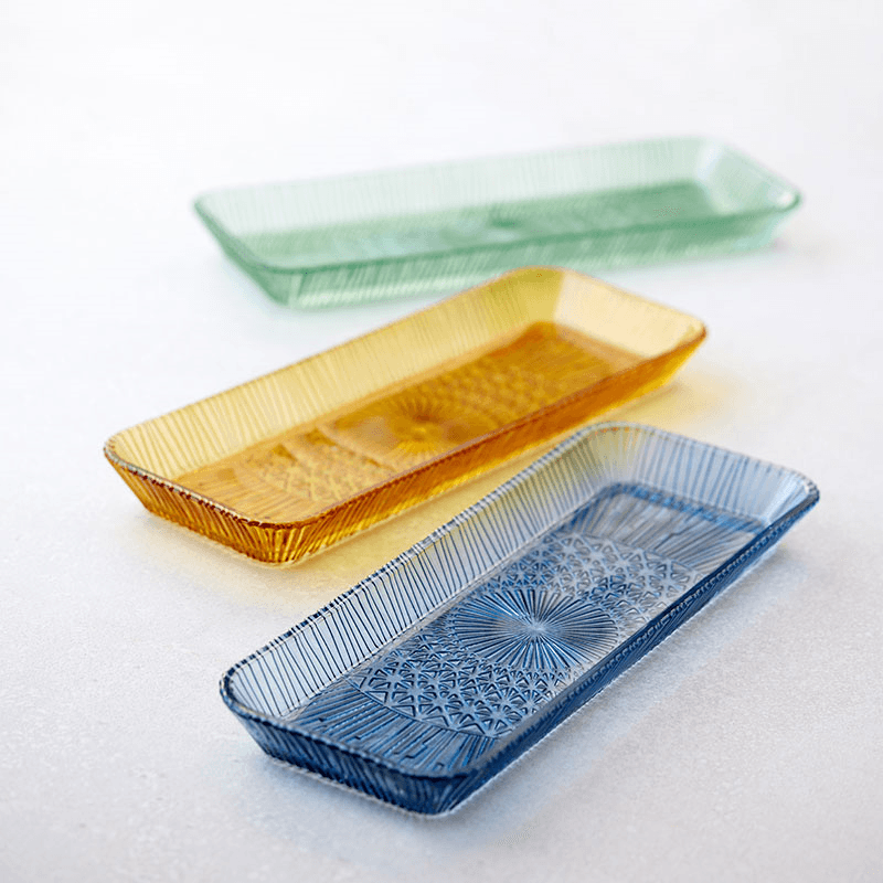 Kusintha Serving Dish, L38 x W14cm, Blue
