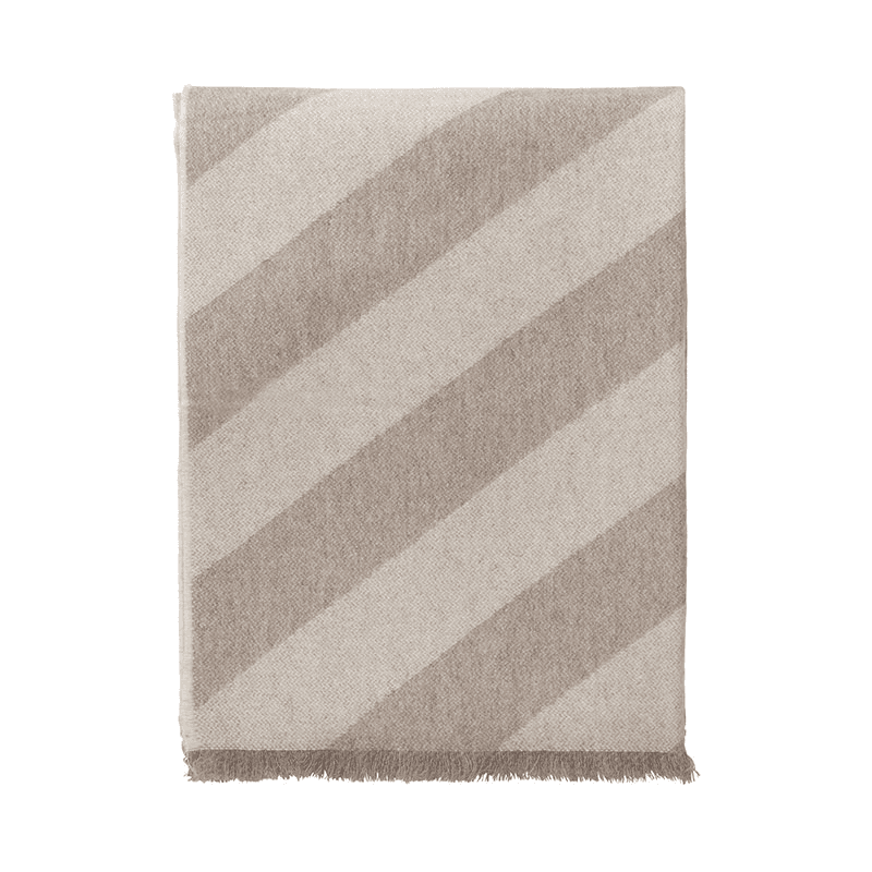 Fishbone Throw, H190cm x W130cm, Camel