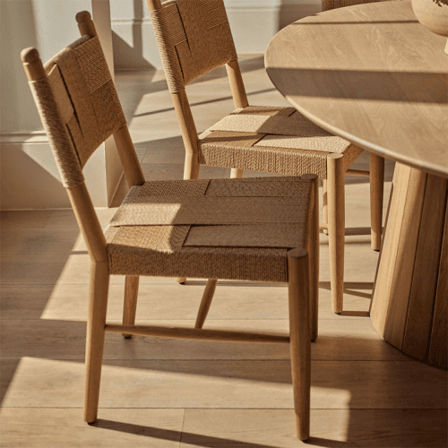 Image showing the Tilbury Dining Chair, Natural Oak product.