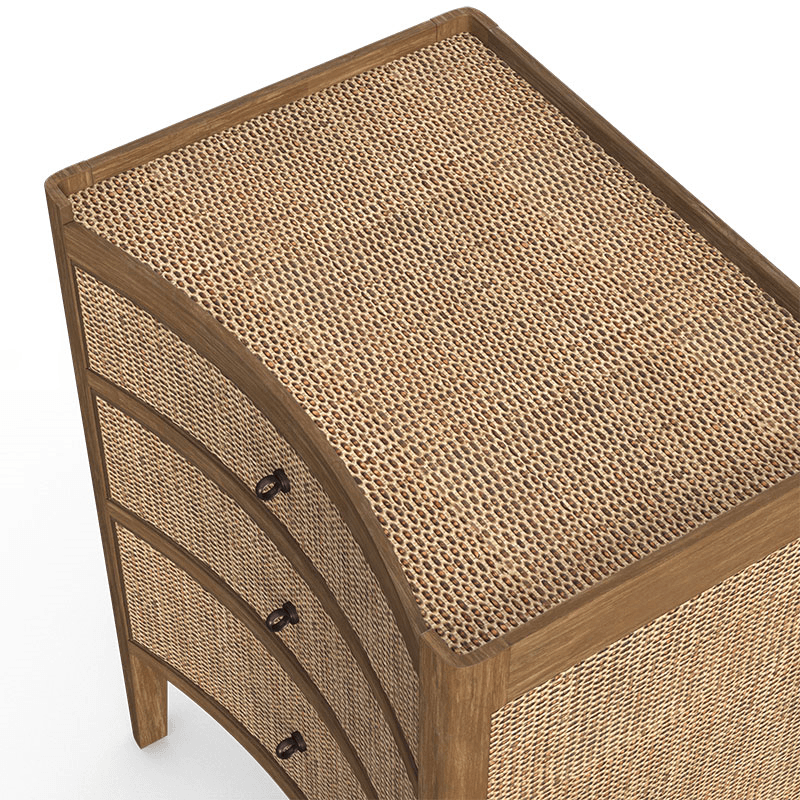 Bayuban Side Table, H72 x W55 x D40cm, Natural