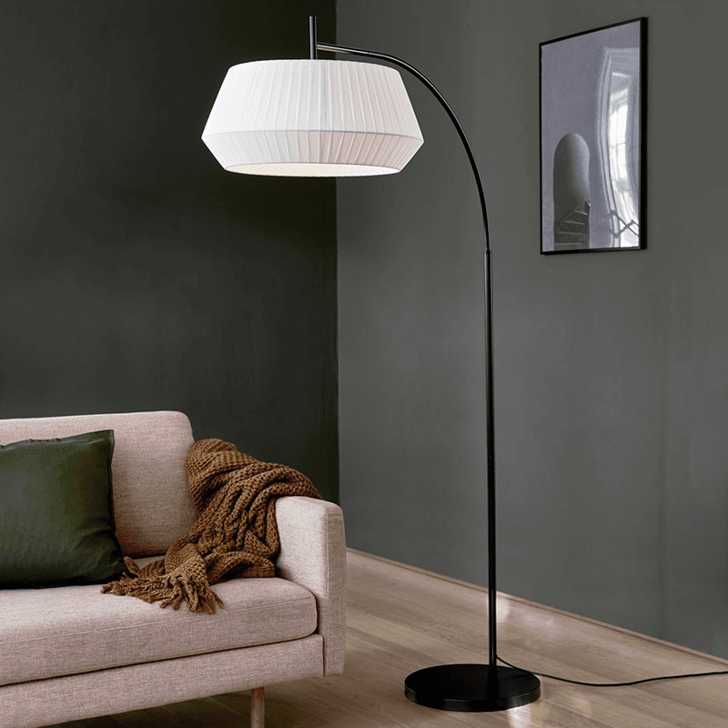 Dicte Floor Lamp, H180cm, White