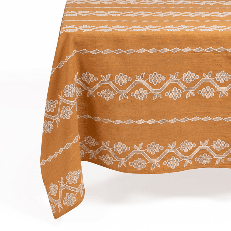 Napa Tablecloth, 180 x 270cm, Cognac
