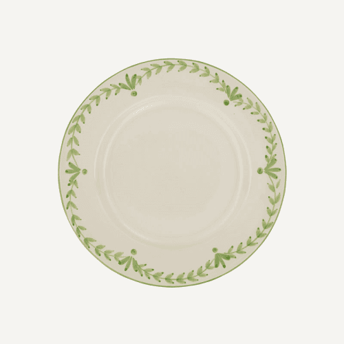 Image showing the Elouise Set of 6 Dinner Plates, D26.5cm, Green product.