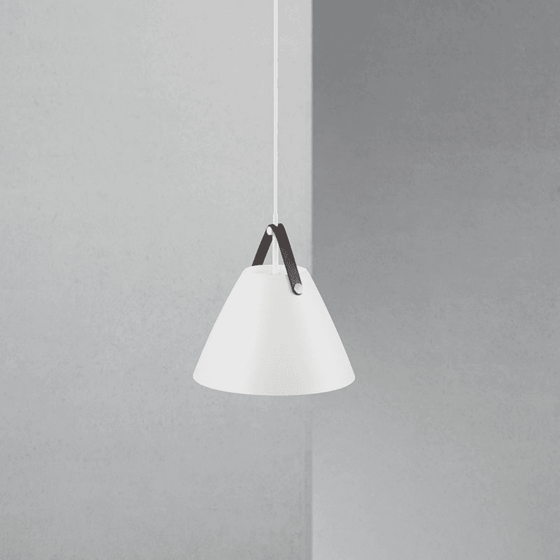 Strap Pendant, H27cm, White