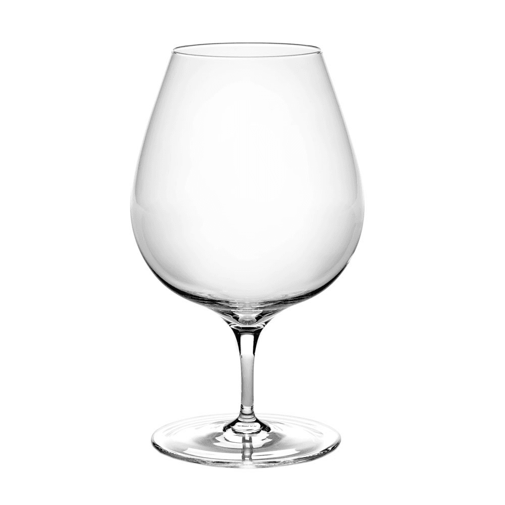 Inku Set of 4 white wine glasses, H17 x D10cm, Clear