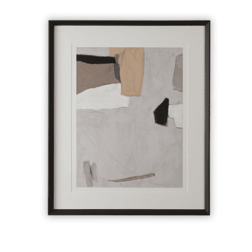 Image showing the Abstract Print, Potter's Pink II product.