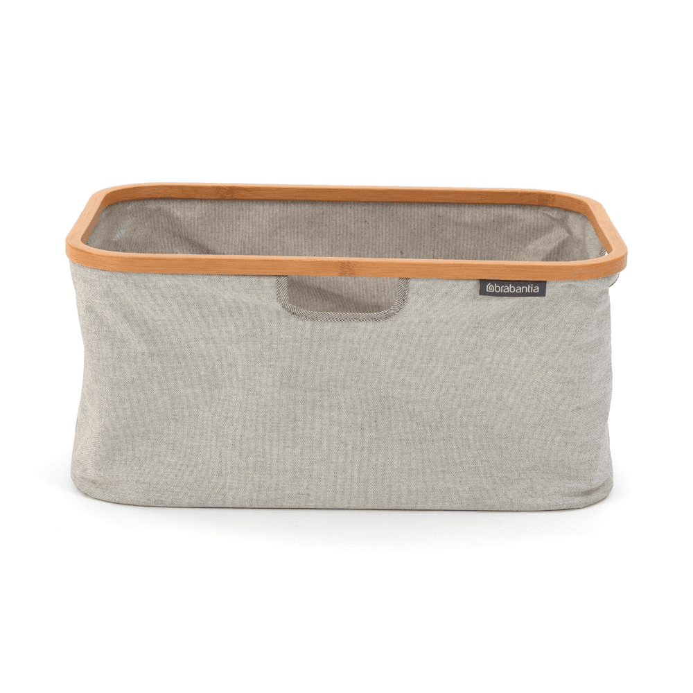 Foldable Laundry Basket, 40 Litre, Grey