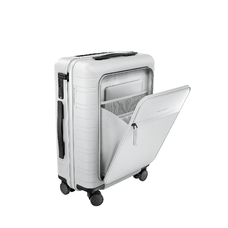 M5 Essential Cabin Suitcase, H55 x W20 x L40cm, Light Quartz Grey