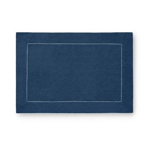 Image showing the Festival Set of 4 Placemats, W36 x L51cm, Navy product.