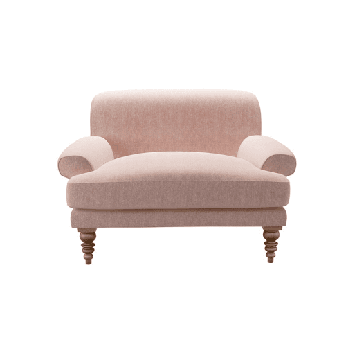 Image showing the Saturday Loveseat, Pavilion Pink product.