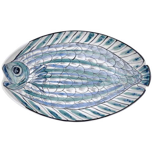 Image showing the Romina Platter, W25 x L40cm, Blue product.