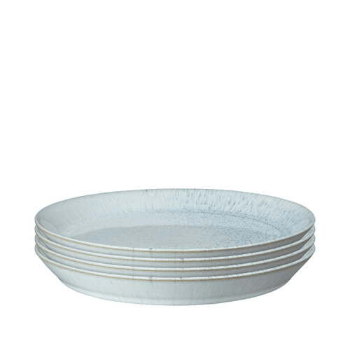 Image showing the Kiln Blue Set of 4 Medium Plates, D21.5cm product.
