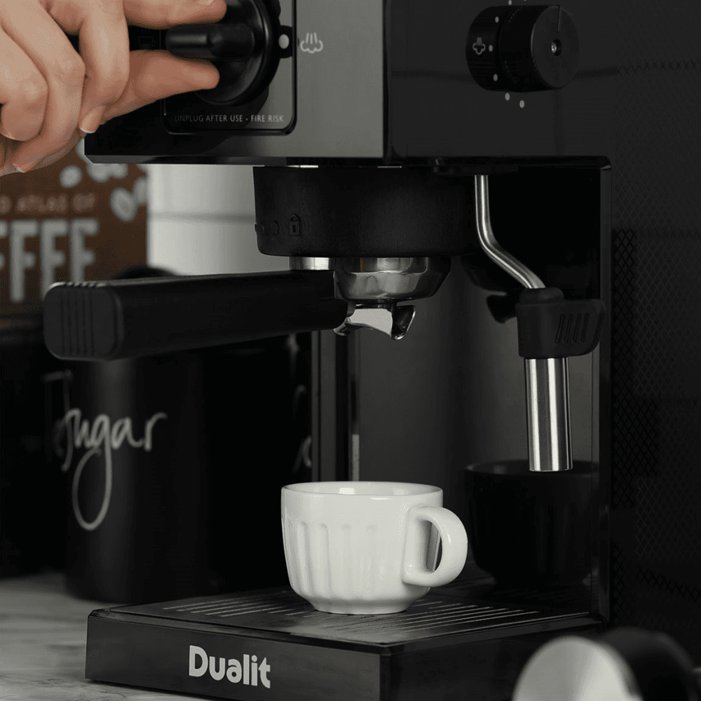 Espresso Coffee Machine, Black