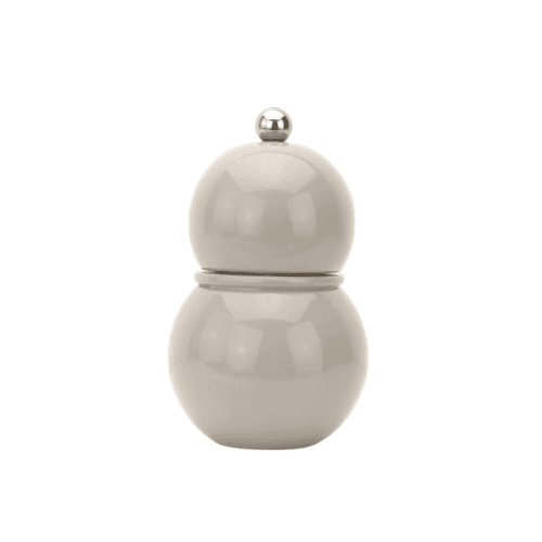 Image showing the Bobbin Chubbie Salt & Pepper Mill, 12cm, Cappuccino product.