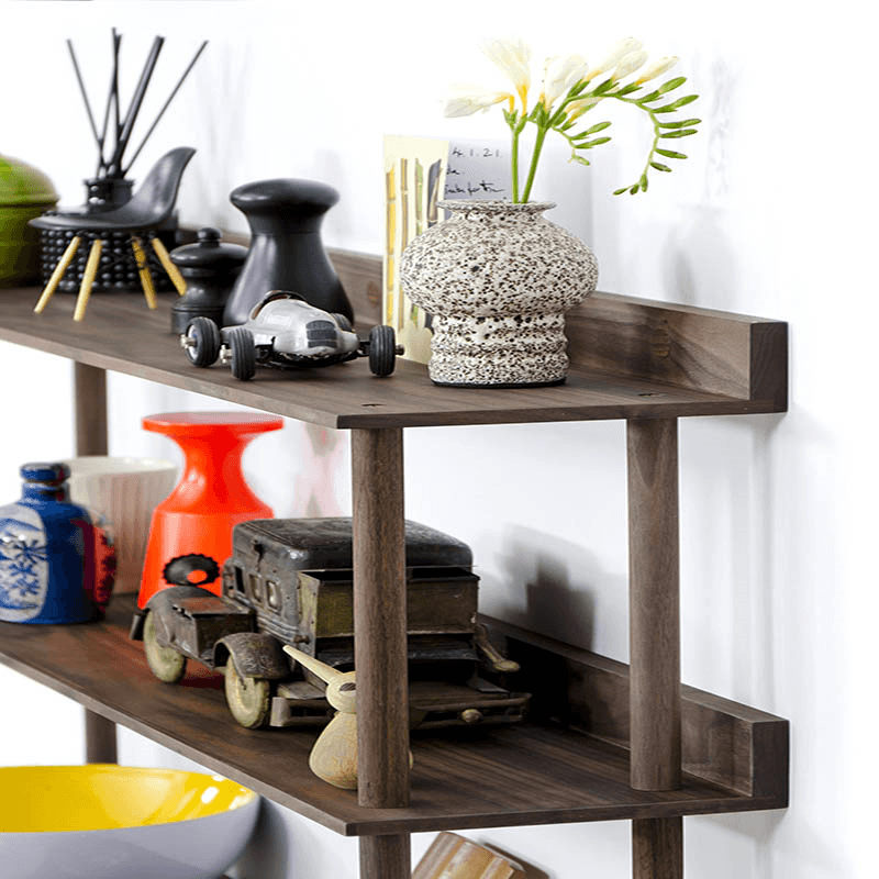 Platform 3 Shelf, H64 x W100cm, Walnut