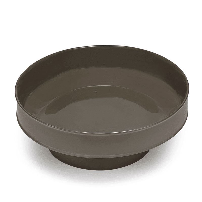 Dune Raised Bowl, D41cm, Slate