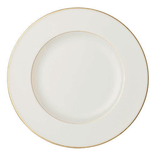 Image showing the Anmut Gold Dinner plate, D27.5cm, White/Gold product.