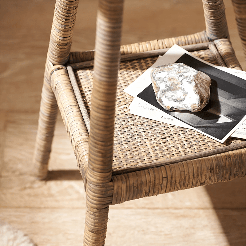 Cartmel Side Table, H57cm, Natural