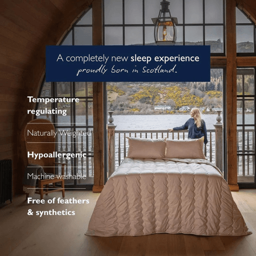 Image showing the Cashmere & Wool All Year Round Duvet product.