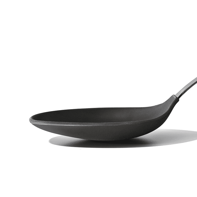 Silicone Cooking Spoon, Stainless Steel