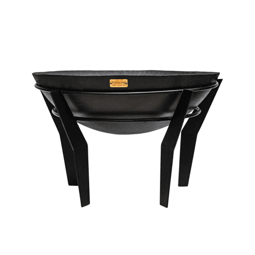 Image showing the Kendal Fire Pit on Stand, H44.5cm, Black product.