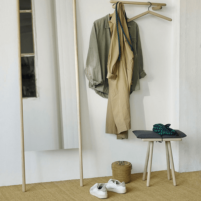 Georg Mirror, W55 x D3 x H190cm, Oak