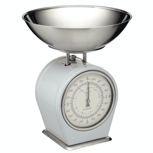 Image showing the Living Nostalgia Mechanical scales, 4kg, Grey product.