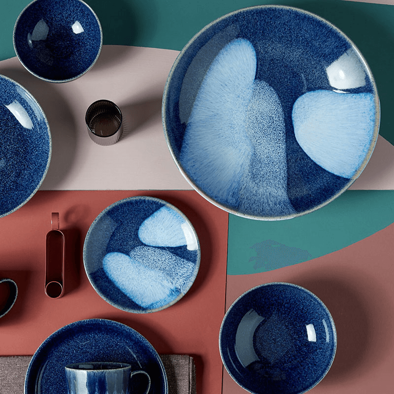 Studio Accent Large Serving Bowl, D30cm, Blue