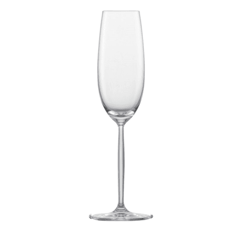 Image showing the Muse Set of 4 Champagne Flutes, 220ml, Clear product.