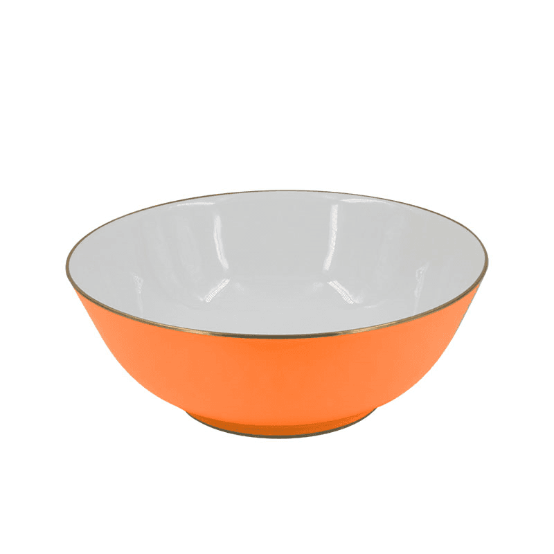 Sous Le Soleil Open Vegetable Dish, W9 x L25cm, Matt Gold Classic Orange