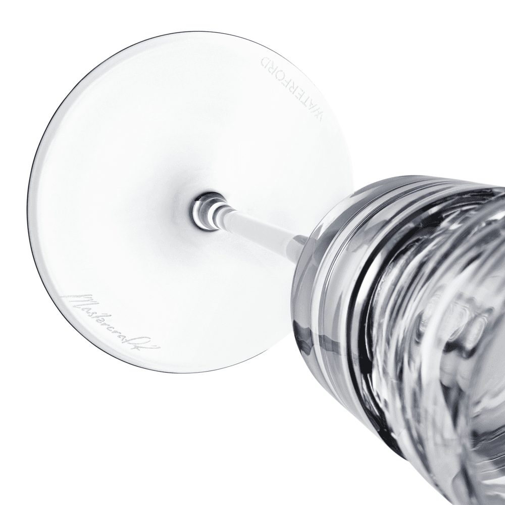 Aran Set of 2 Champagne Flutes, 275ml, Clear