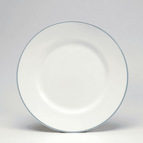 Image showing the Dessert Plate, D21cm, Duck Egg Rim product.