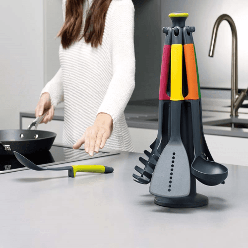 Image showing the Elevate 6 Piece Utensils Carousel, Multi product.