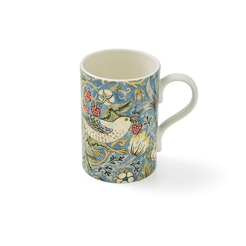Morris & Co Mug, 400ml, Strawberry Thief