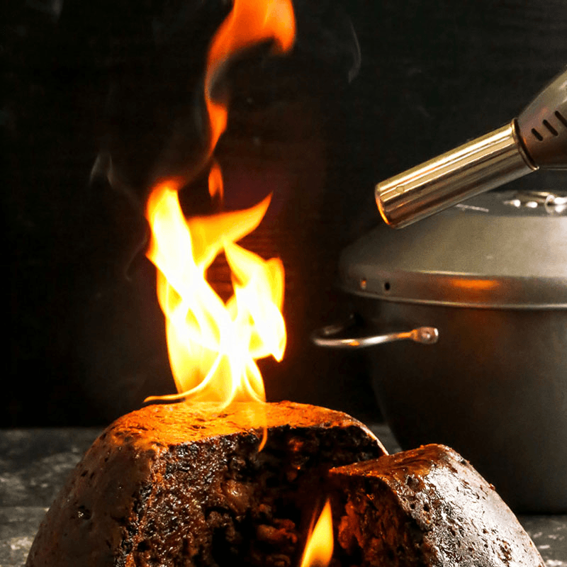 Professional cooks blow torch, chrome