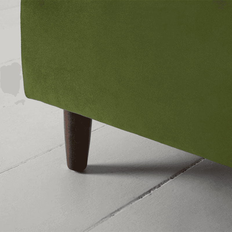 Model 05 Velvet Ottoman, Vine