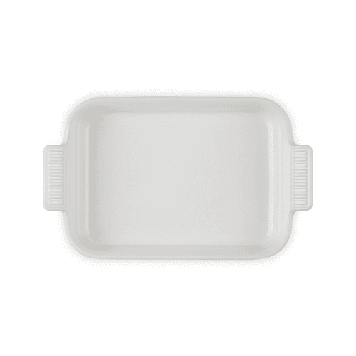 Image showing the Stoneware Deep Rectangular dish, 26cm - 2.3 litre, Meringue product.