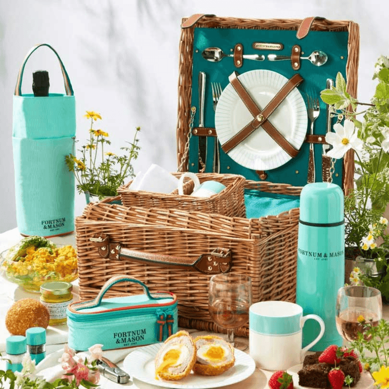 Stripe Picnic For Two Hamper