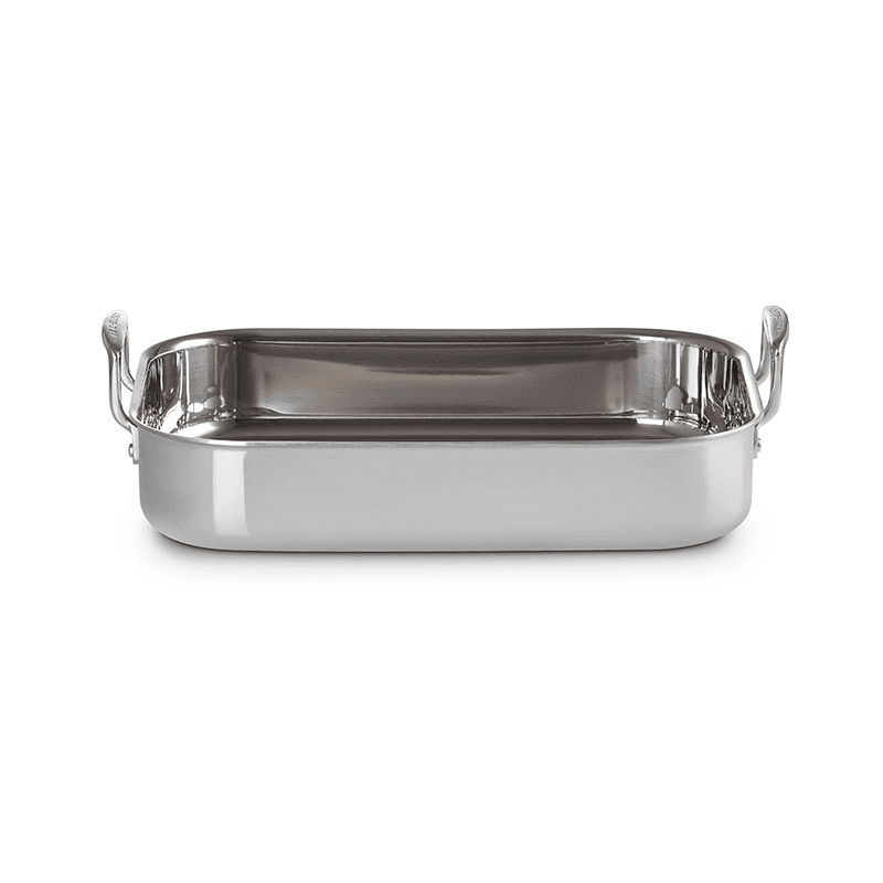 Classic 3-ply Rectangular Roaster, 35cm, Stainless Steel