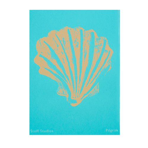 Image showing the Pilgrim Print, 60 x 42cm, Turquoise product.