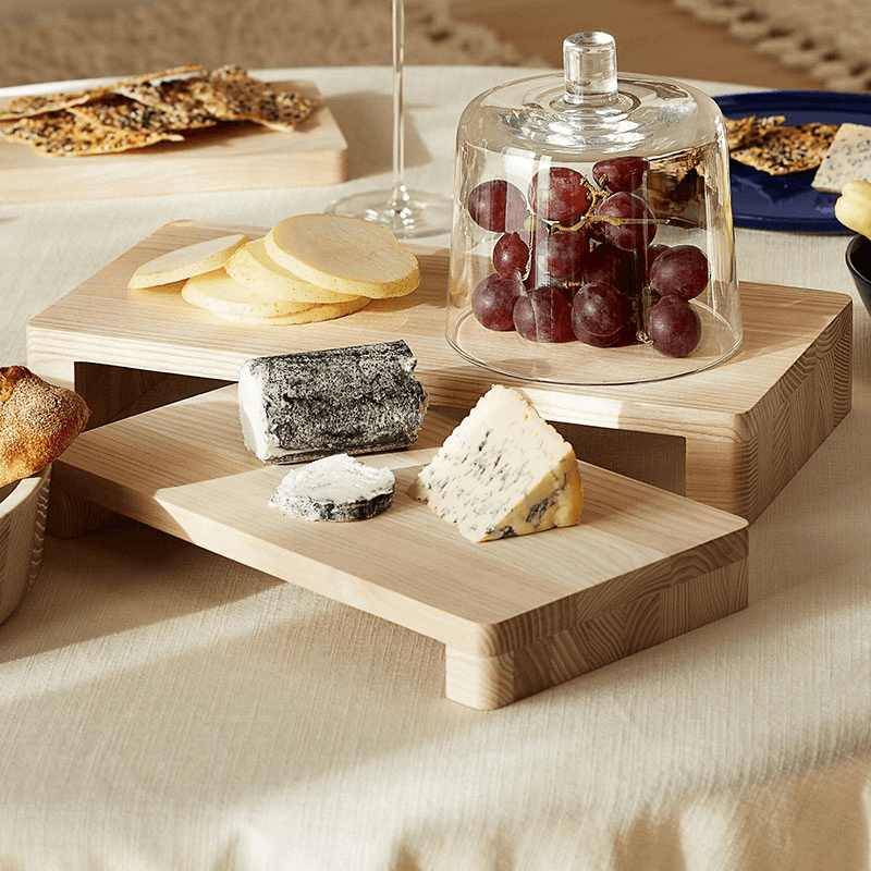 Collective Wooden Platter Set, Ash