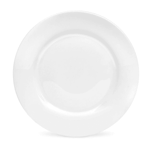 Image showing the Serendipity Set of 4 Side Plates, D20cm, White product.