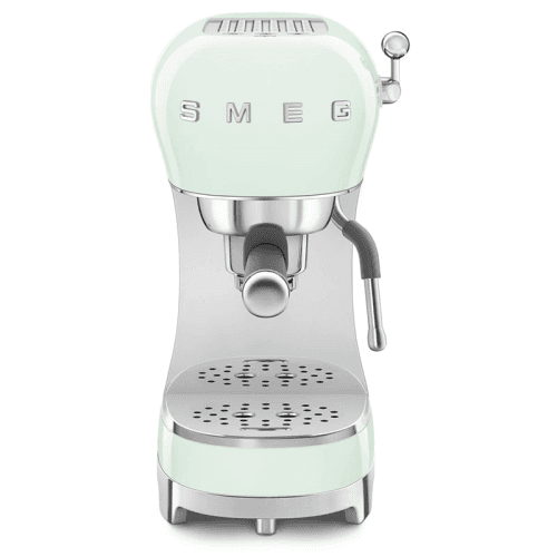 Image showing the 50's Style Espresso Coffee Machine, Pastel Green product.