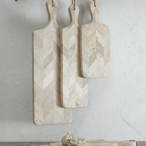 Image showing the Nalbari Chopping Board, L38 x W15cm, Mango Wood product.