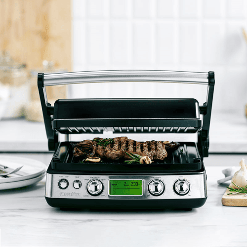 Image showing the Non-Stick 3-in-1 Contact Grill & Indoor BBQ, Black product.