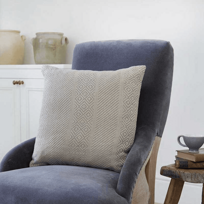 Minerva Cushion, 45x45cm, Chincilla