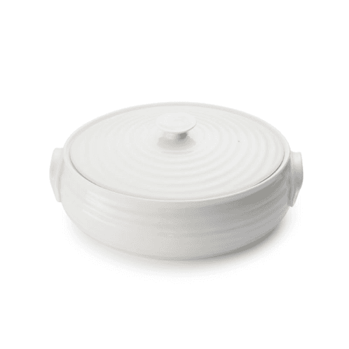 Image showing the Ceramics Small oval casserole, 1.75 litre, White product.