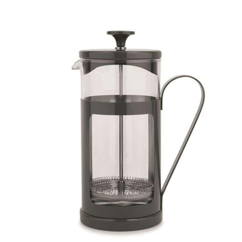 Monaco Stainless Steel Cafetière, 8 Cup, Grey