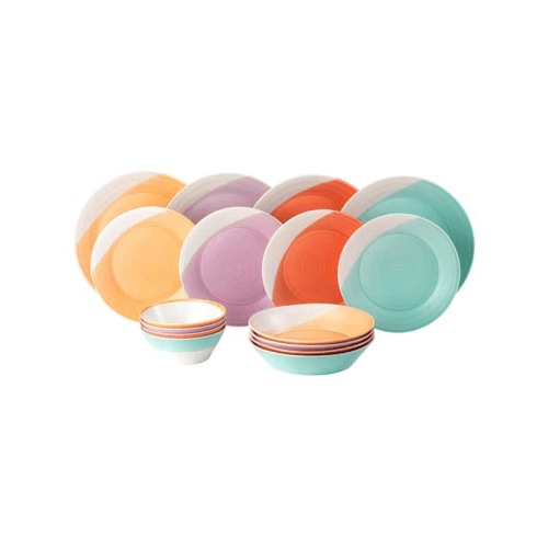 Image showing the 1815 Brights Mixed 16 Piece Dinner Set, Brights product.